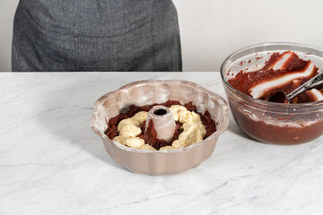 Red velvet bundt cake