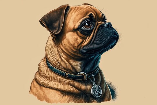 The chihuahua-pug hybrid, or chug dog, is a relatively recent creation. Generative AI