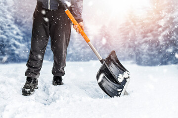 Winter service or snow maintenace.