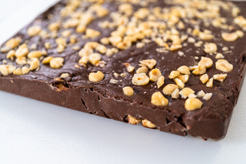 Chocolate hazelnut fudge