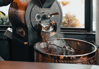 Coffee roasting process