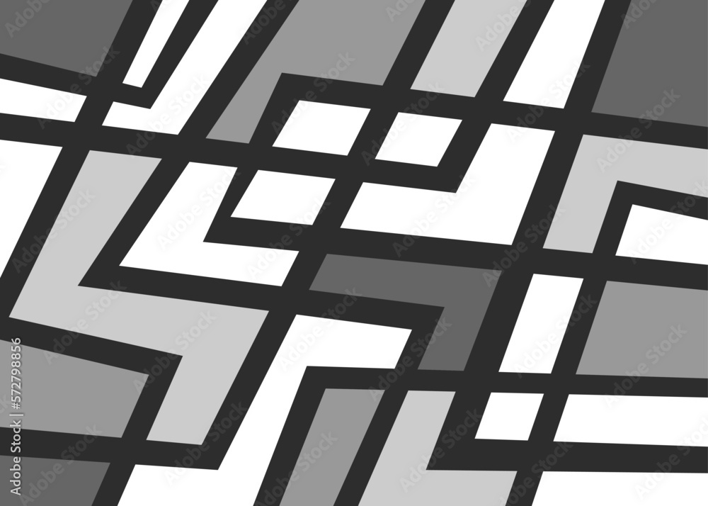 Poster minimalist background with abstract colorful square pattern