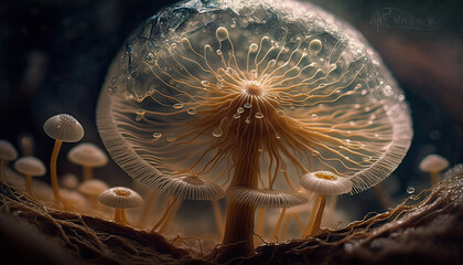 Alien mushroom