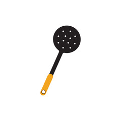 Spatula icon logo free vector