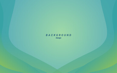abstract green template background design