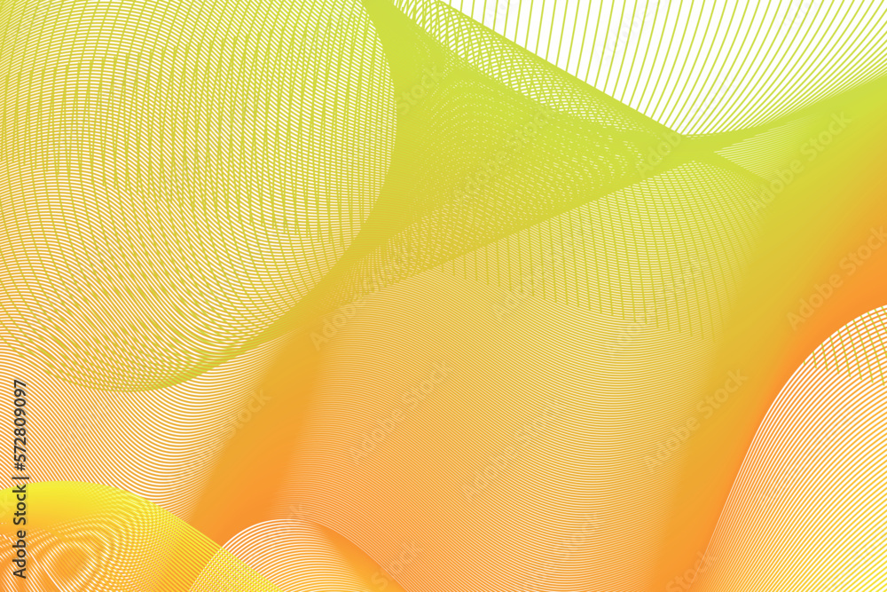 Fototapete abstract gold gradient wave on blue gradient background suitable for landing page and desktop backgr