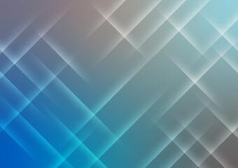 Abstract blue and silver light line geometry background