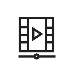 black and white film strip