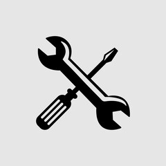 Setting icon trendy style illustration on white background..eps
