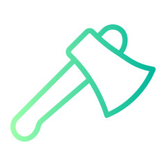 axe gradient icon