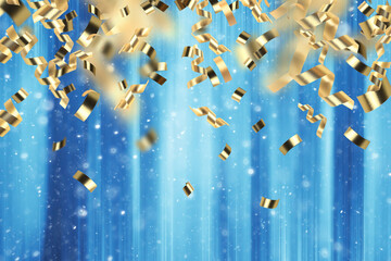 background christmas confetti snow abstract falling