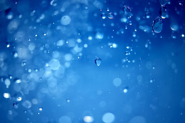underwater background blue air bubbles abstract