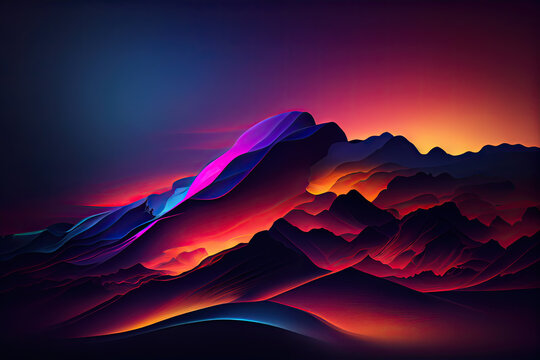 a wallpaper with dark dramatic gradient colors in ultra high definition