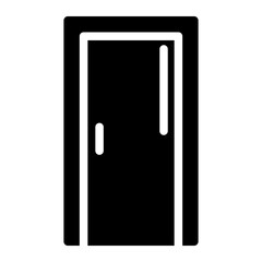 door glyph icon