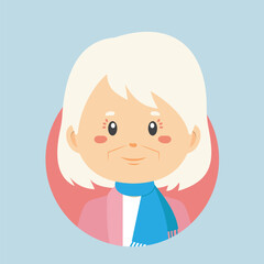 Avatar of a Elderly Character