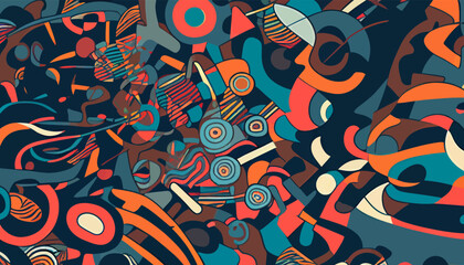 Abstract vector pattern.