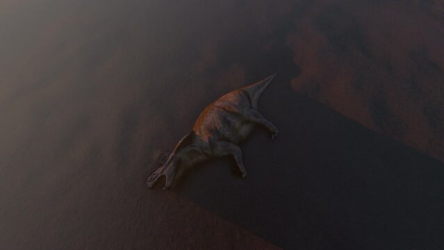 Last Day of the Dinosaurs 3D Video Animation