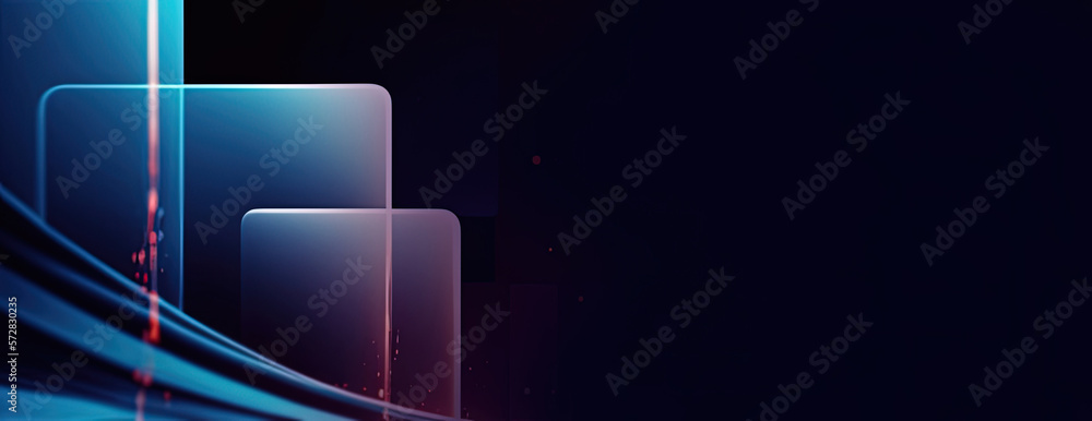Sticker abstract background template element design with graph level for technology, corporate, business, ba