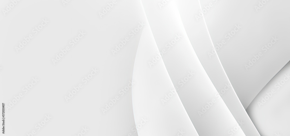 Canvas Prints abstract white curved wave texture background template element design for technology, corporate, bus