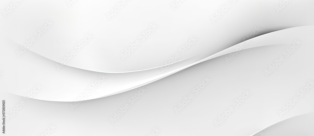 Canvas Prints abstract white paper wave texture background template element design for technology, corporate, busi