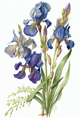 Blue Flag Iris v1
