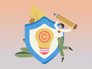 Education learning people flat vector concept hand drawn illustration
