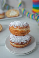 Krapfen or Berliner doughnuts 