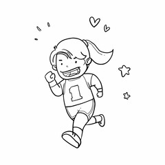 cute doodle illustration