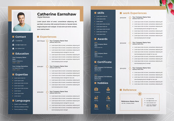 Digital Marketer Resume Design Template