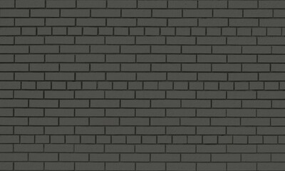 Fototapeta na wymiar Dark grey brick wall background for interior design