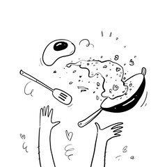 cute doodle illustration