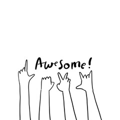 cute doodle illustration