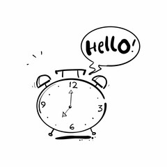 cute doodle illustration