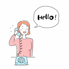 cute doodle illustration