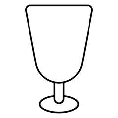 glass icon illustration vector