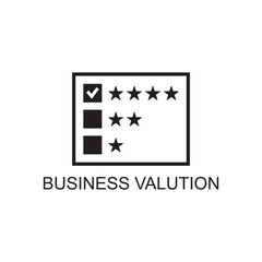 business valution icon , earning icon
