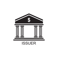 Fototapeta premium issuer icon , distance icon vector
