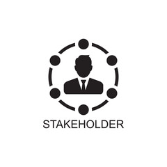 stake holder icon , business icon
