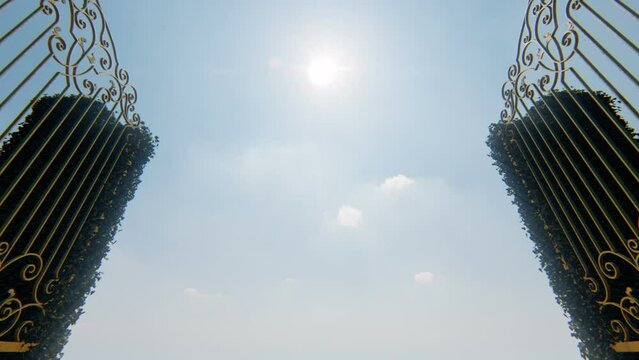 Golden Gates To Heaven 3D Video Animation