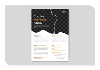 Vector professional business flyer design brochure cover template premium vector