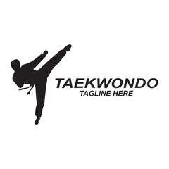 Taekwondo Vector icon design illustration 