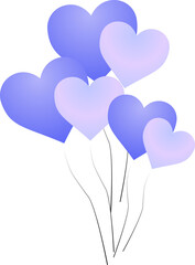 heart shaped balloons