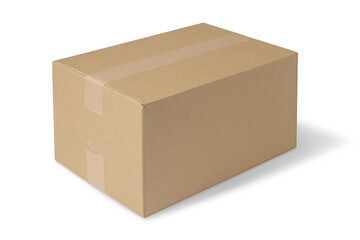 宅配便の段ボール箱