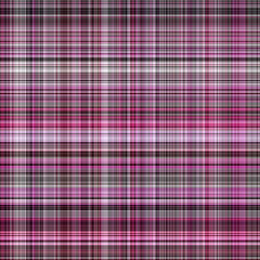 Viva magenta tartan seamless pattern. Gingham plaid kitchen cloth in color of the year 2023. Gingham all over print. 