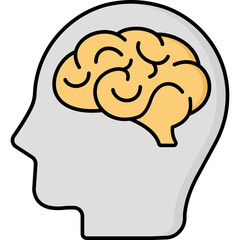 Body Organ  Half Glyph Vector Icon which can easily modified

