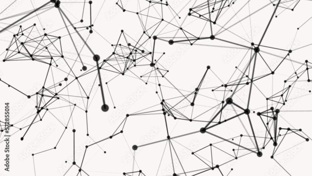 Poster abstract plexus technology futuristic network background. plexus effect. abstract dot and communicat