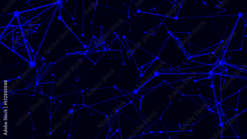 Poster abstract dot and communication plexus. abstract technology and science background. abstract plexus b