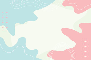 Pastel color background in abstract design