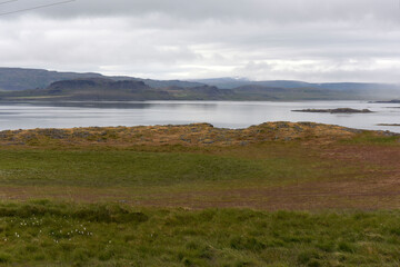 Fototapeta na wymiar Landscape near Reykholar - Iceland