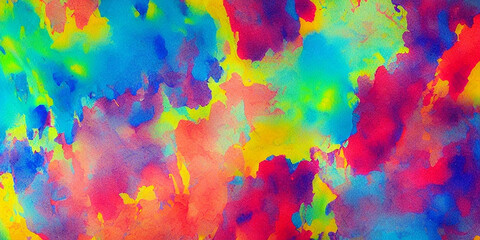 An abstract Colorful image with beautiful wonderful environment with vibrant cloud like colors mixed, merged and combining. An artistic piece by AI Paintern Deep AI Generative AI